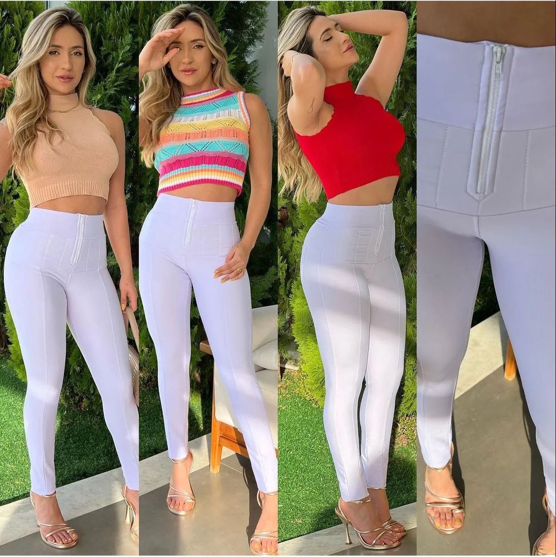 CALÇA LIPO BRANCA
